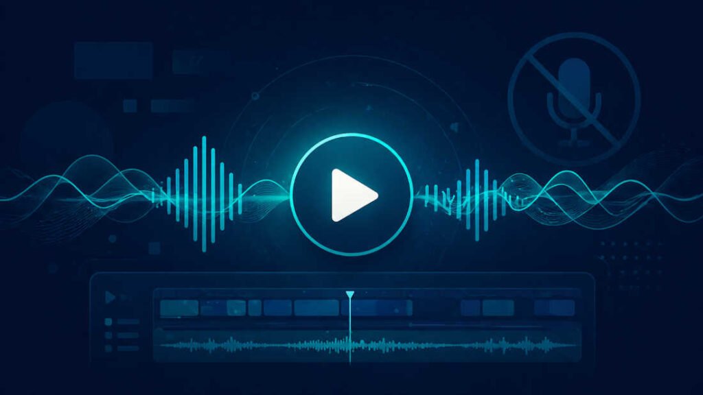 Cómo hacer videos de YouTube sin grabar tu propia voz usando inteligencia artificial