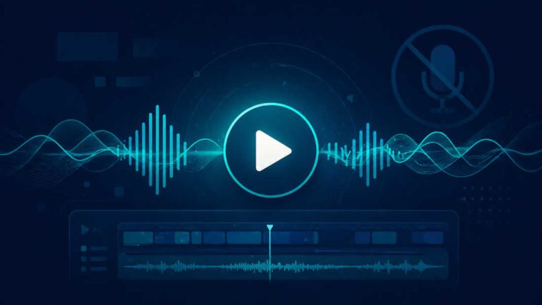 Cómo hacer videos de YouTube sin grabar tu propia voz usando inteligencia artificial