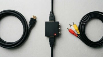 Cable HDMI a RCA o convertidor: convertidor activo HDMI a RCA