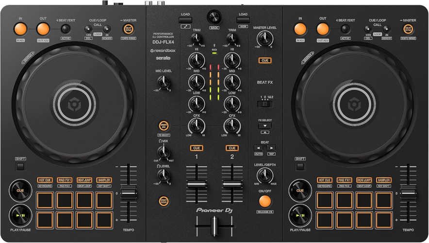 Los Mejores Controladores DJ en 2026: Guía por Nivel y Presupuesto 34 Pioneer DJ DDJ-FLX4