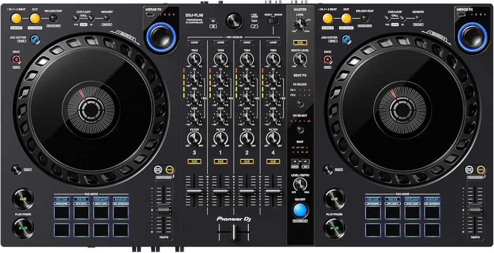 Los Mejores Controladores DJ en 2026: Guía por Nivel y Presupuesto 37 Pioneer DJ DDJ FLX6