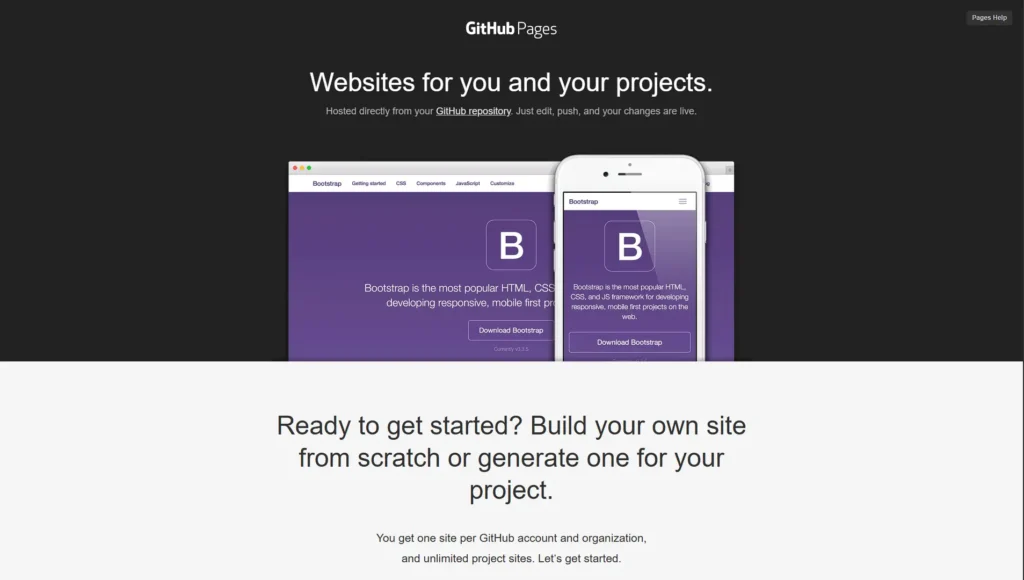 github pages