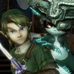 the legend of zelda twilight princess screenshot with link and midna