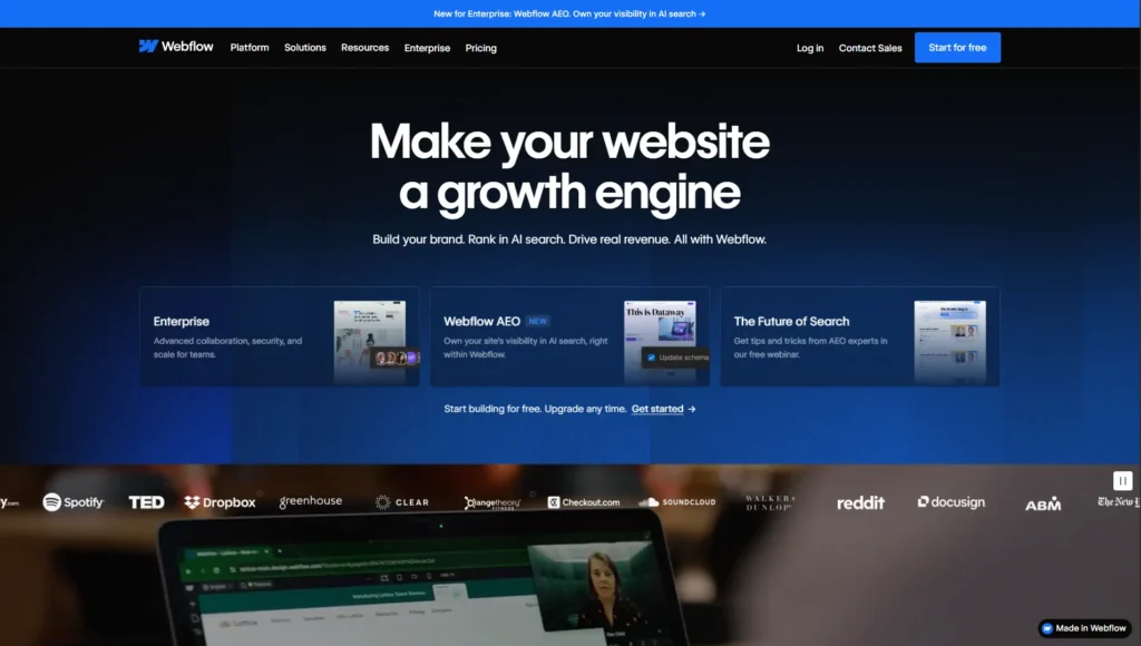 webflow