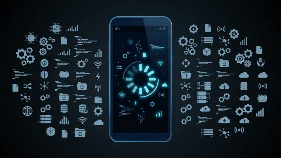 Celular Android Lento: con pantalla de carga lenta justo después de reiniciar