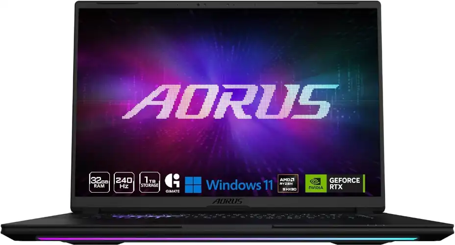 Laptop para diseño gráfico en 2026: cuál comprar según lo que diseñas 39 GIGABYTE AORUS Master 16