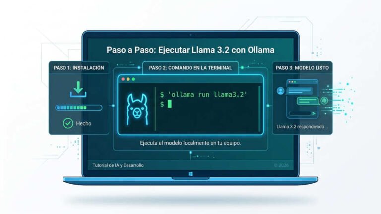 Instalación de Ollama en Windows con comando en terminal paso a paso
