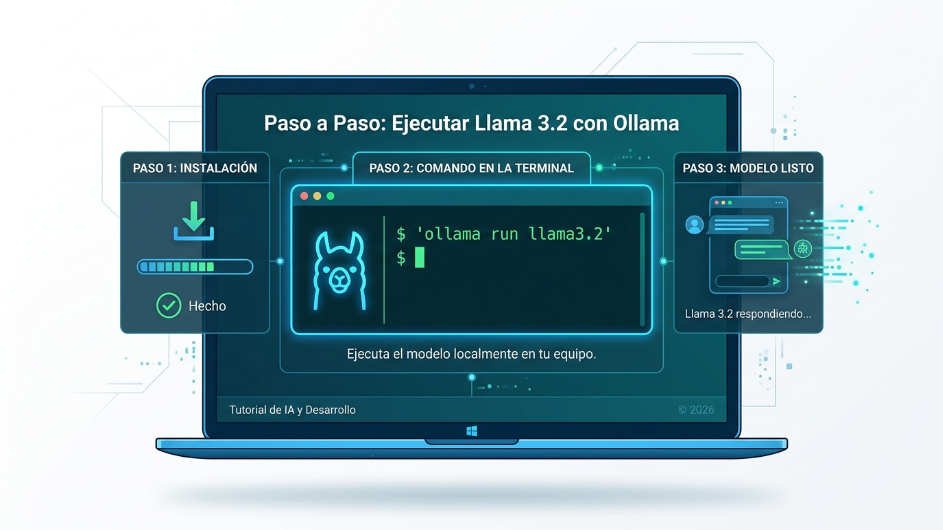 Cómo instalar Ollama en Windows paso a paso (2026) 48 Instalación de Ollama en Windows con comando en terminal paso a paso