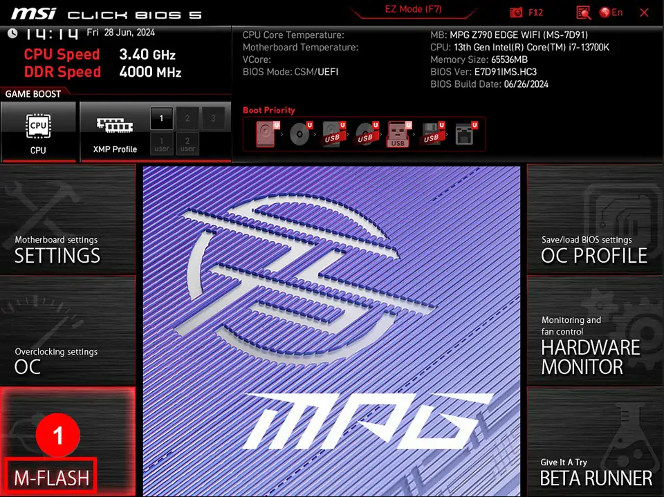 Cómo actualizar la BIOS: 5 herramientas esenciales 37 MSI M Flash