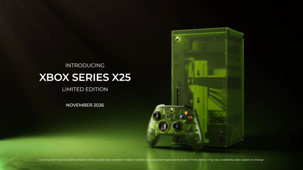 Xbox Games Showcase 2026: todos los anuncios y novedades del evento 37 New XBOX 25th Anniversary Console