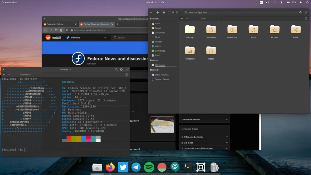 Los mejores entornos de escritorio Linux en 2026 42 Pantheon