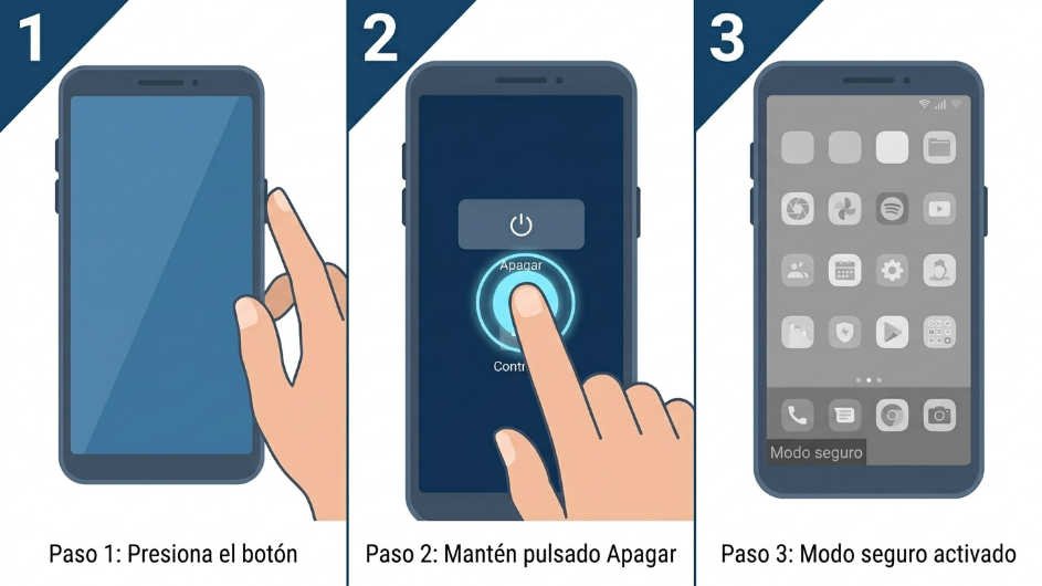 Celular Android lento: pasos para activar el Modo Seguro en cualquier celular Android desde el menú de encendido