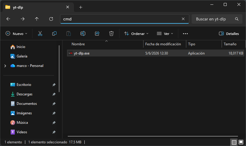 cmd folder