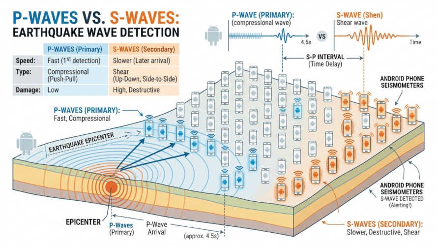 como funciona el sistema de google para detectar terremotos