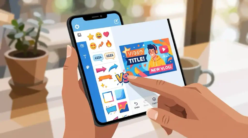 Cómo crear miniaturas de YouTube desde el celular