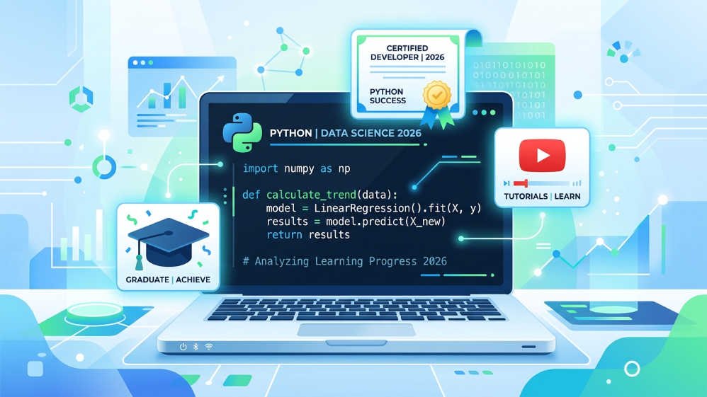 Los mejores cursos gratuitos de Python en 2026 (interactivos y en YouTube) 34 cursos gratuitos de Python