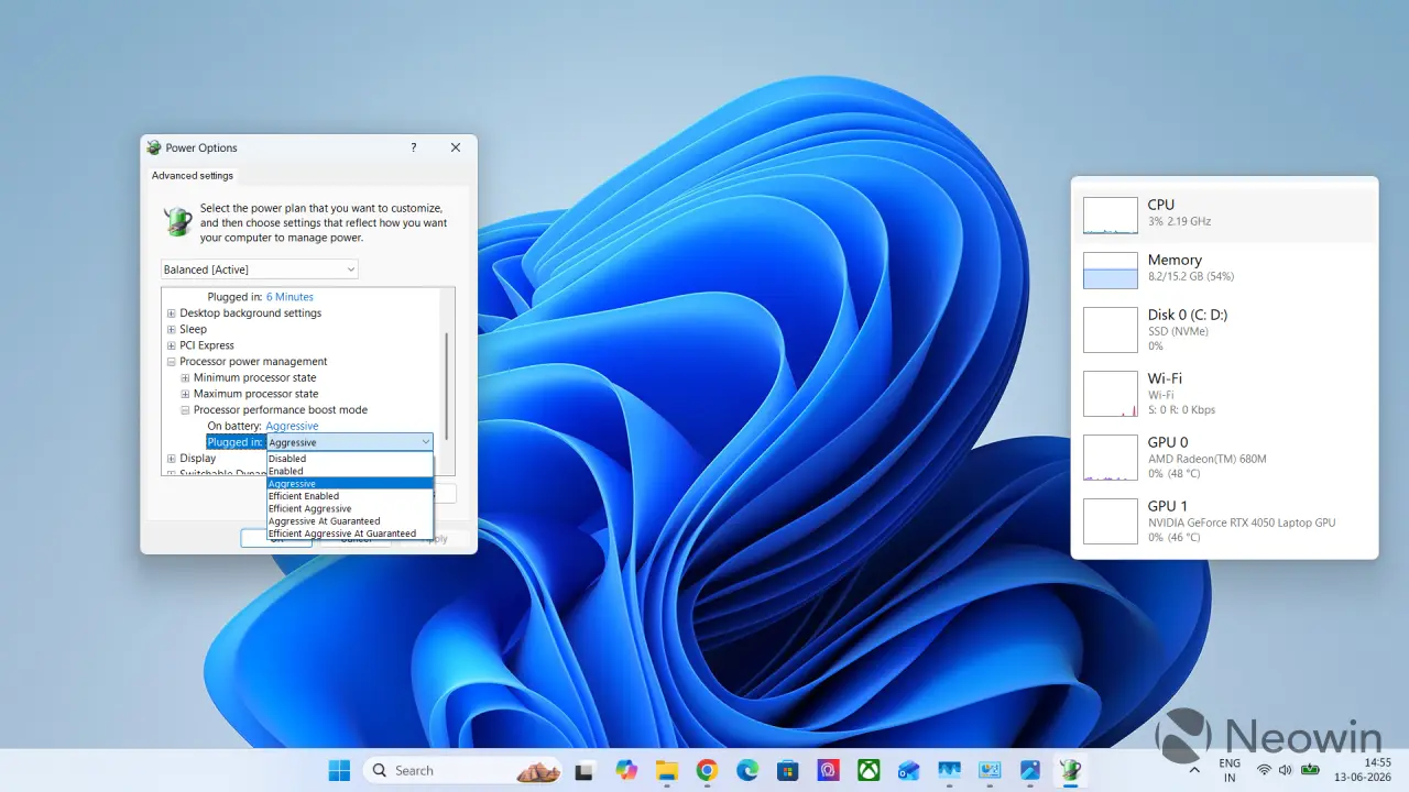 enable windows ppm performance boost mode 5 story
