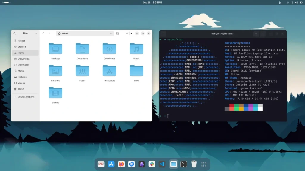 Los mejores entornos de escritorio Linux en 2026 35 Los mejores entornos de escritorio Linux - gnome