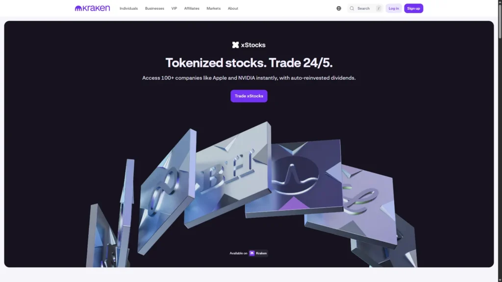 kraken stocks
