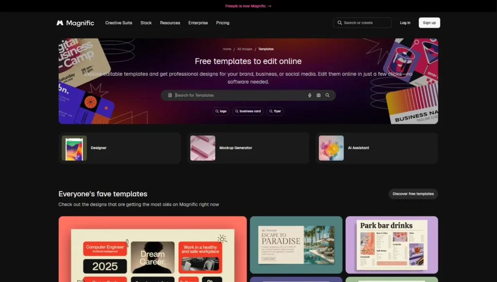 Las mejores webs para descargar plantillas gratis en 2026 36 magnific