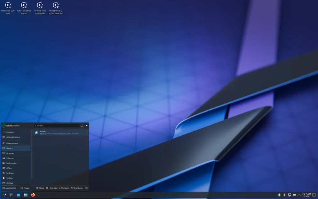 steamos desktop