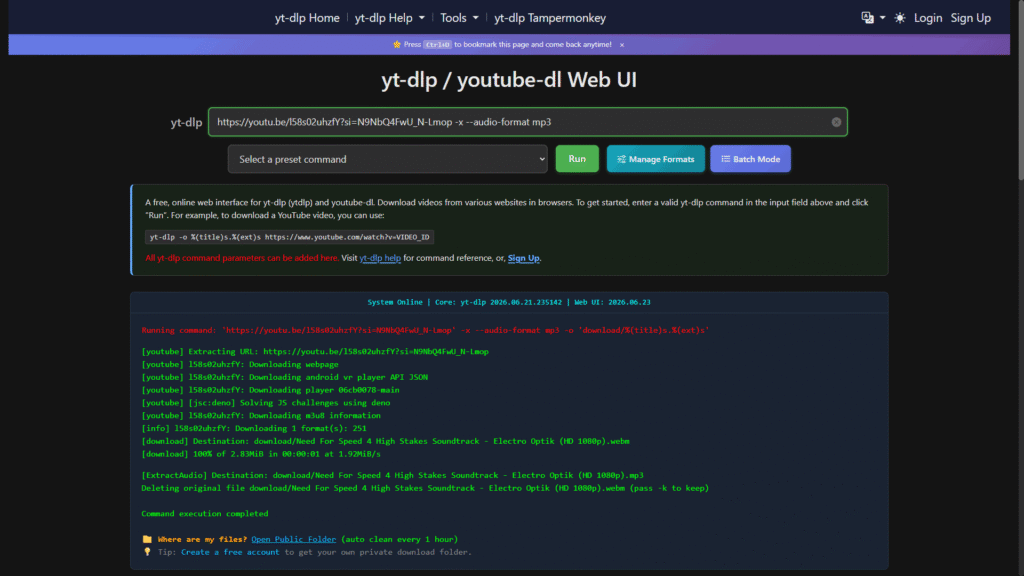 ytdlp online