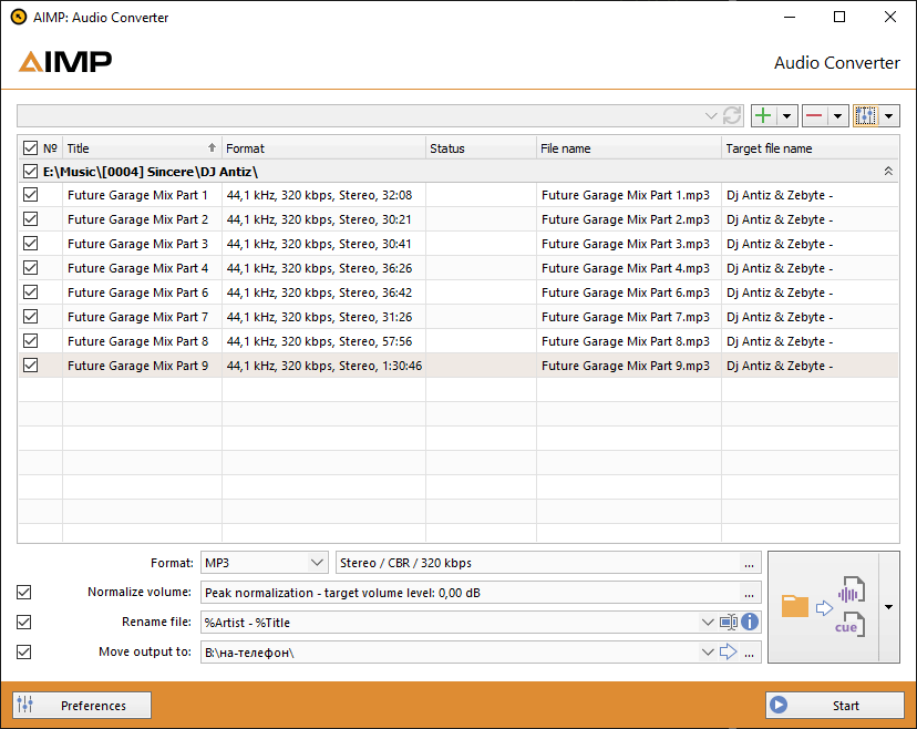 AIMP CONVERTER
