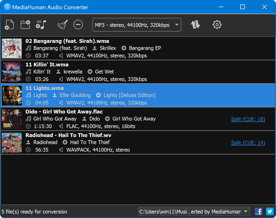 Los mejores convertidores de audio gratuitos para Windows