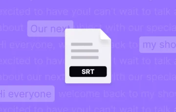 SRT file