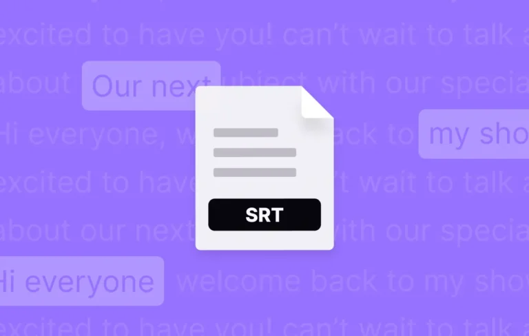 SRT file