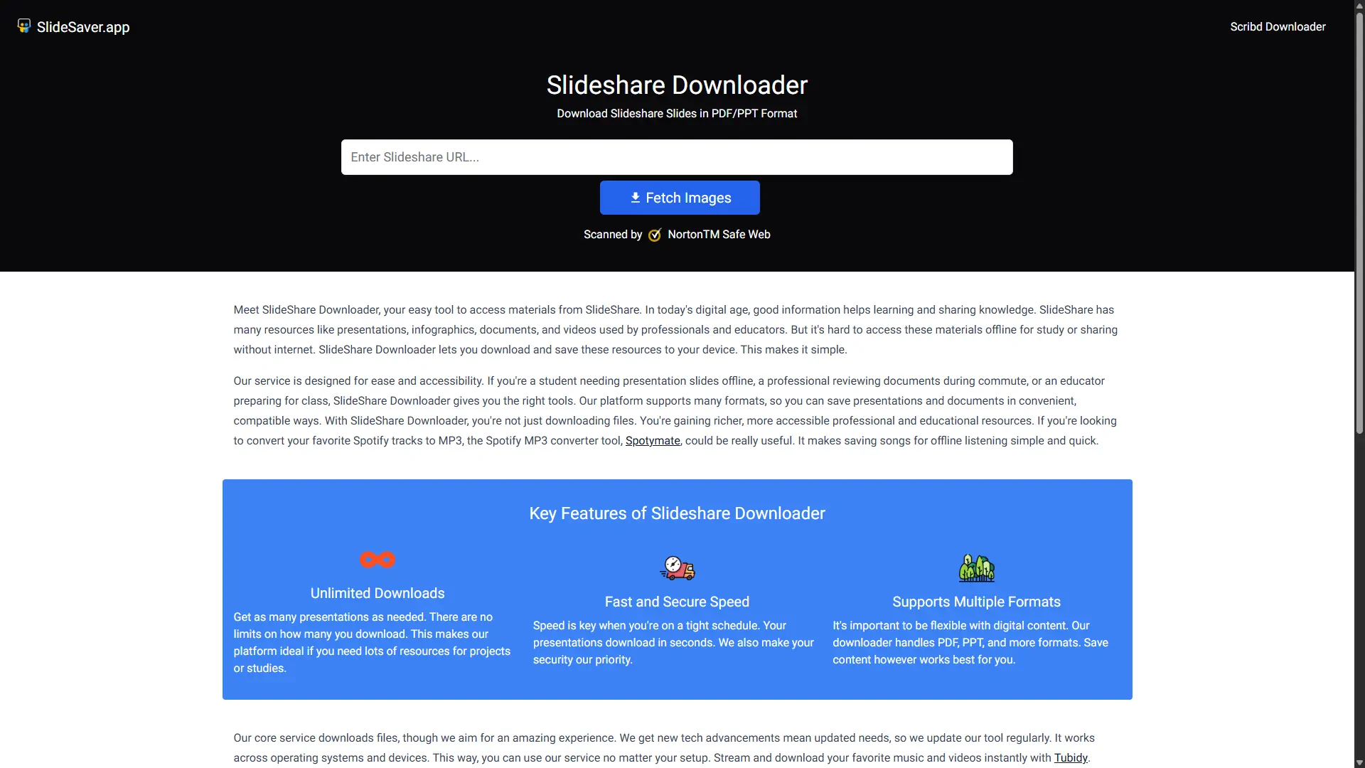 Cómo descargar presentaciones de SlideShare gratis