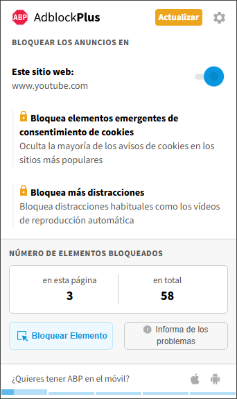 Bloqueador de anuncios para YouTube: 6 extensiones gratis que sí funcionan 34 Bloqueador de anuncios para YouTube: 6 extensiones gratis que sí funcionan