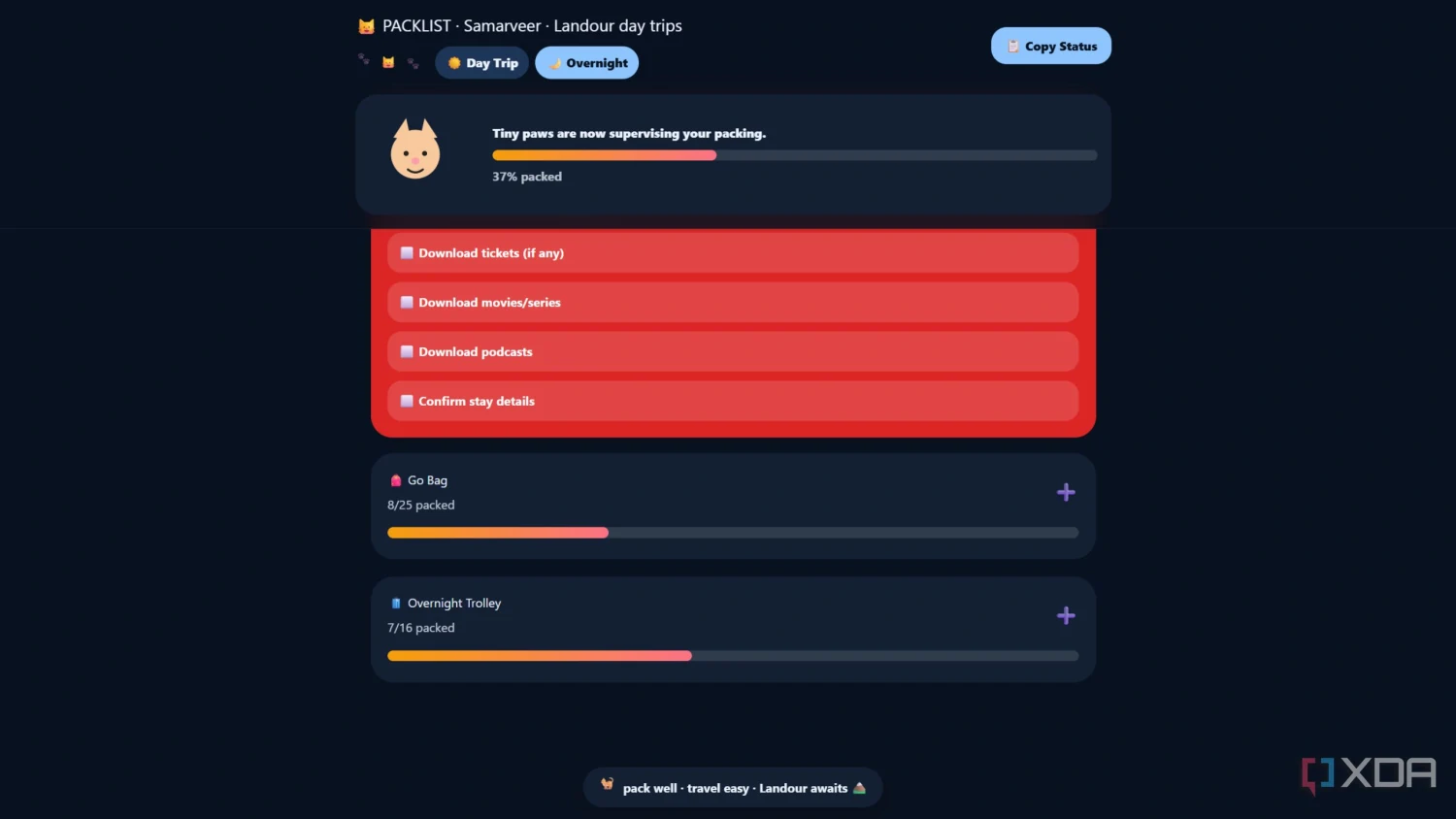 Claude vs ChatGPT vs Gemini: ¿Cuál es mejor para vibe coding en 2026? 41 chatgpt generation packing planner react app overnight packing