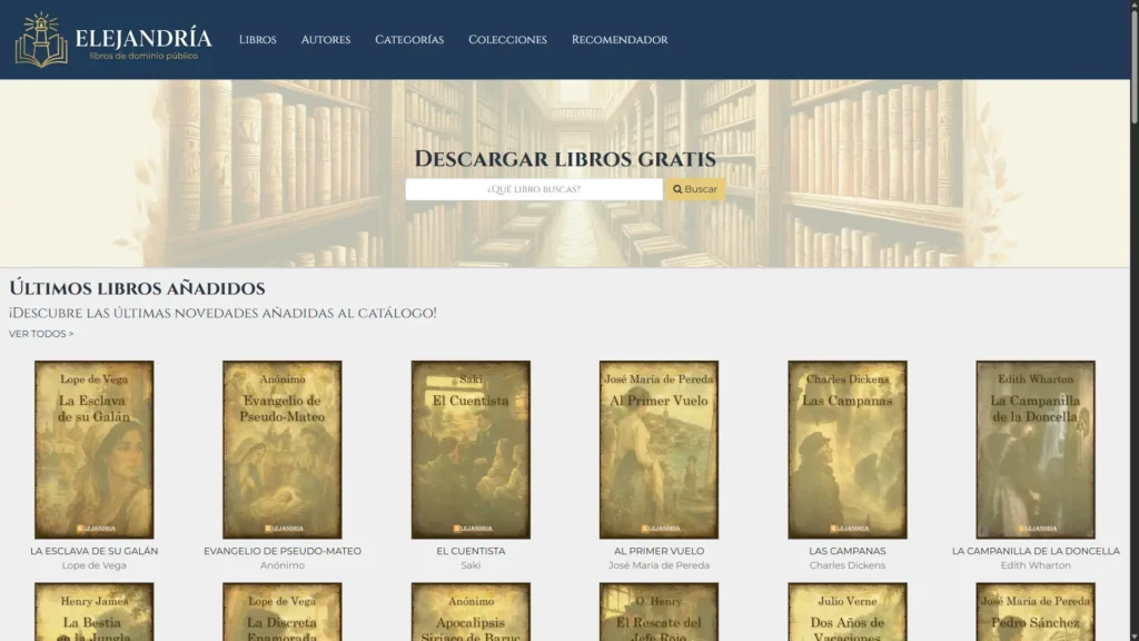 Dónde Descargar Libros Gratis en Español: Las 9 Mejores Páginas 41 elejandria