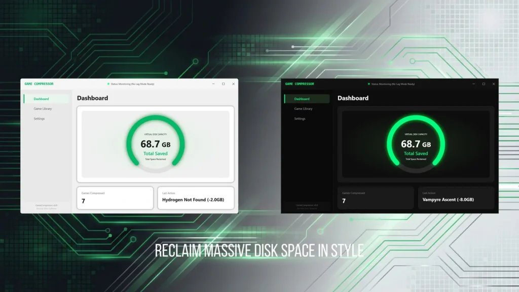 Game Compressor te permite comprimir juegos de PC sin afectar el rendimiento 36 game compressor 7
