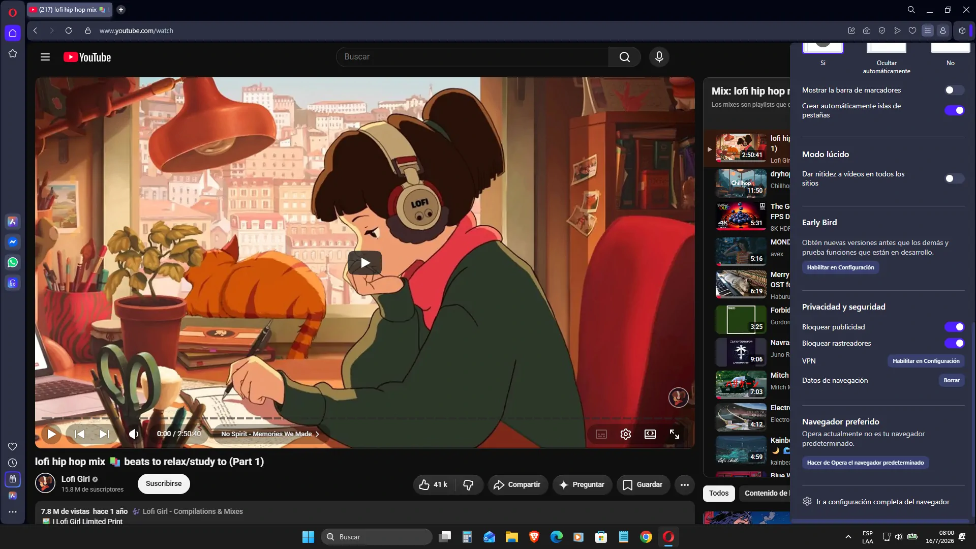 Cómo ver YouTube sin anuncios en 2026 (Métodos 100% probados) 44 opera 1