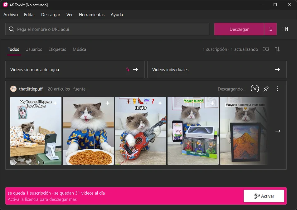 Cómo descargar videos de TikTok sin marca de agua: 7 métodos que sí funcionan 46 tiktok 4k tokkit