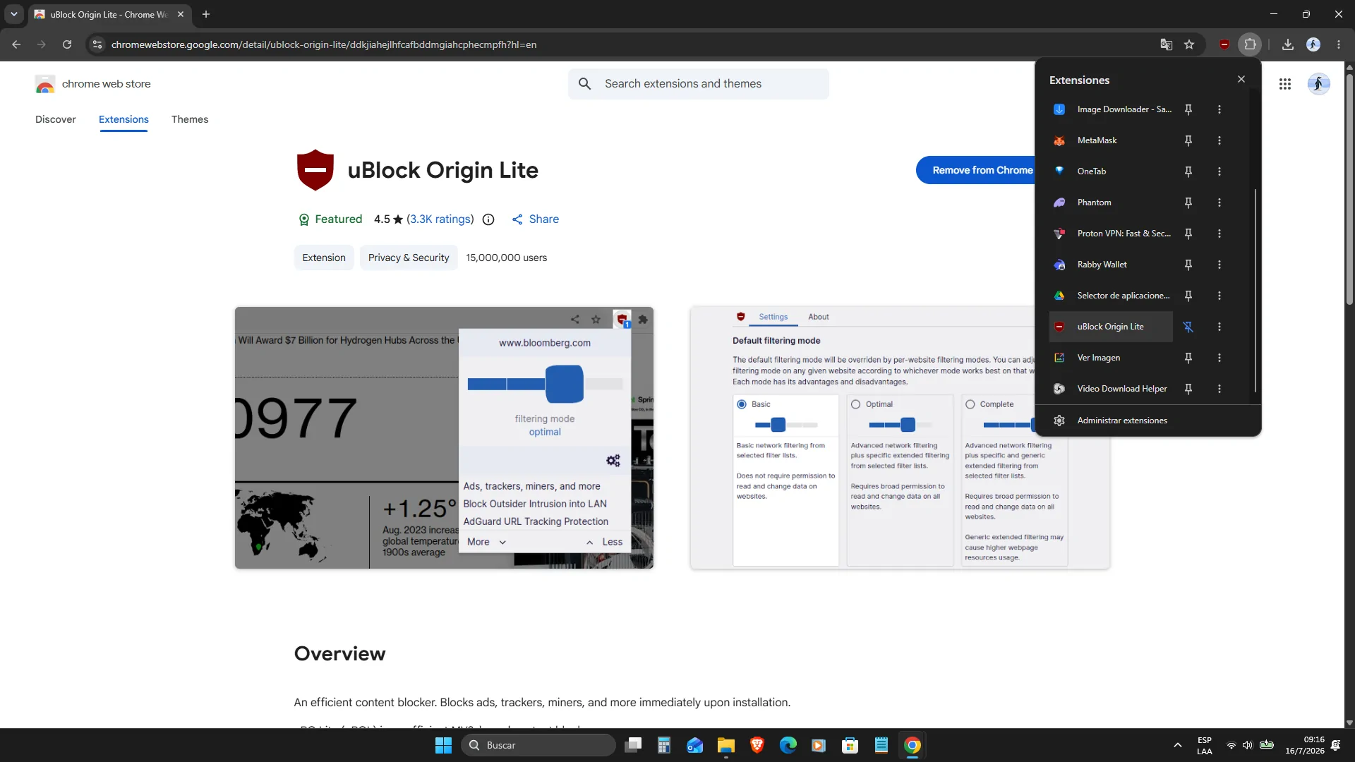 Cómo ver YouTube sin anuncios en 2026 (Métodos 100% probados) 47 ublock lite 2