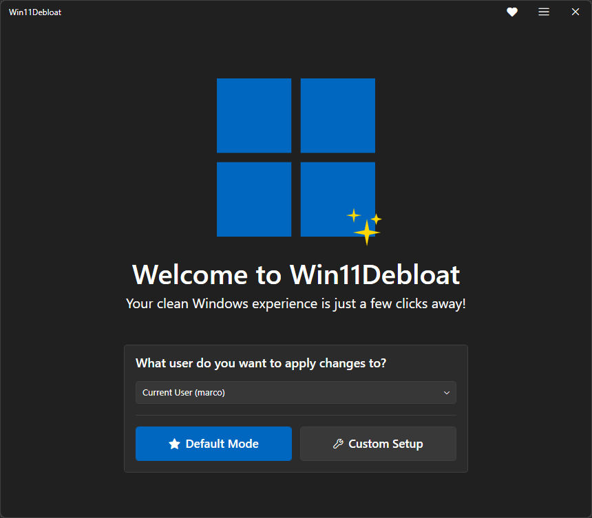 Megaguía: Cómo optimizar tu PC gaming desactivando servicios de Windows 11 46 Cómo optimizar tu PC gaming desactivando servicios de Windows 11 - Win11Debloat