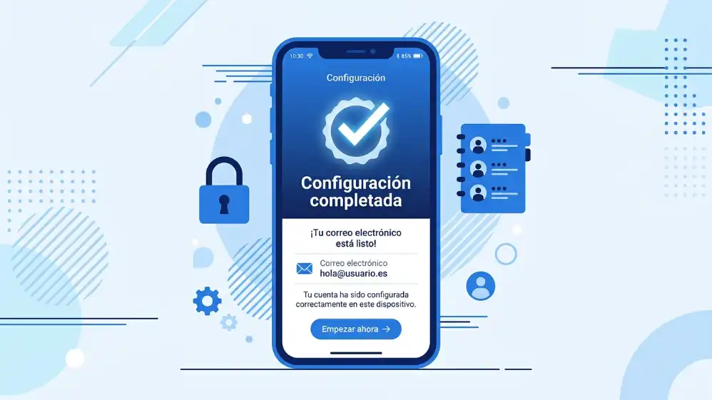 Cómo Configurar tu Correo Corporativo: Firma, Seguridad y Buenas Prácticas 34 Configurar tu correo corporativo: configuración de correo corporativo en celular Android e iOS.