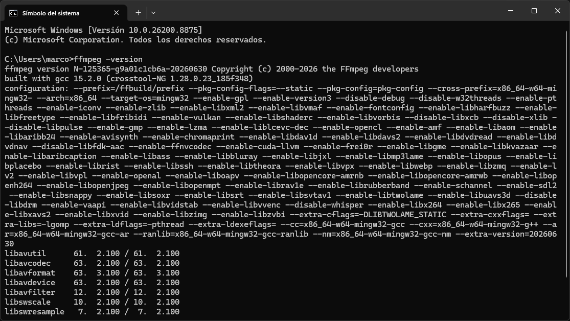 FFmpeg: qué es, cómo instalarlo y todo lo que puedes hacer con él 35 FF3