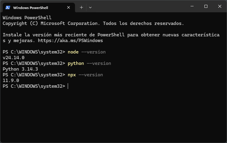 Cómo conectar el servidor MCP de Yahoo Finance a Claude AI en Windows 34 check python node