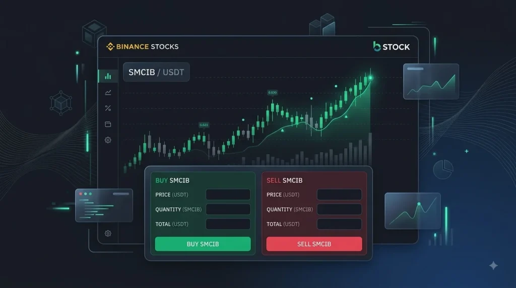 comprar acciones binance