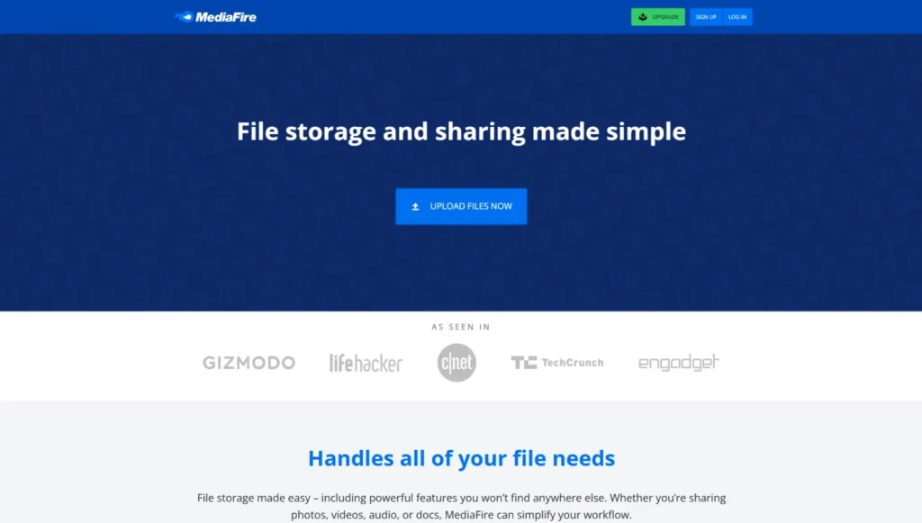 Los mejores sitios para subir y compartir archivos gratis 40 mediafire