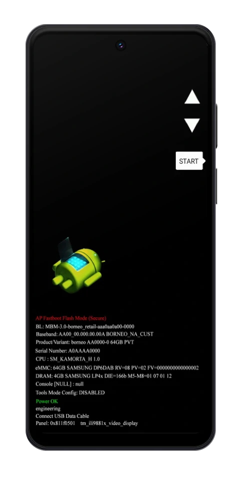 Cómo encender un móvil Android con el botón de encendido roto usando el PC 35 recovery mode