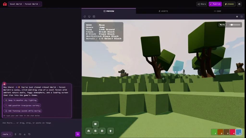 Cómo crear juegos con IA sin saber programar 40 rose6