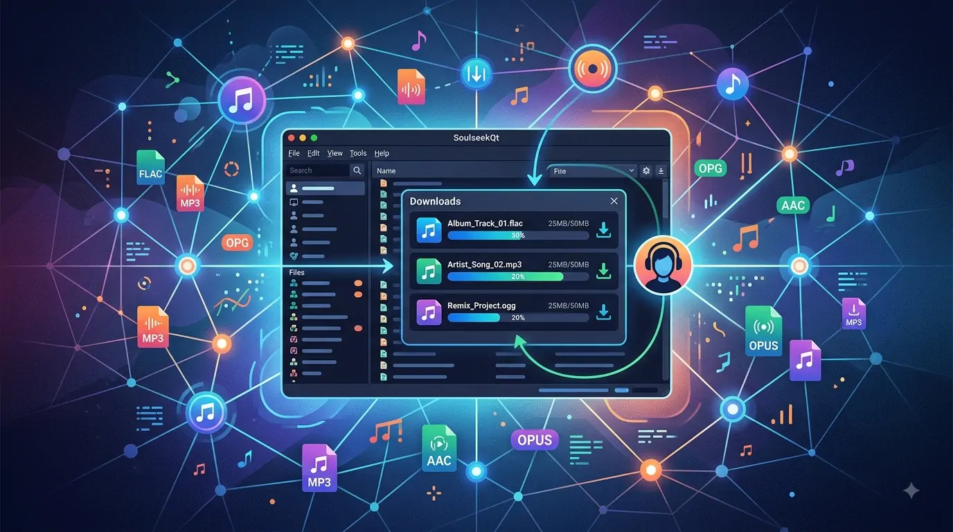 Cómo usar Soulseek para descargar música: guía paso a paso 33 soulseekqt