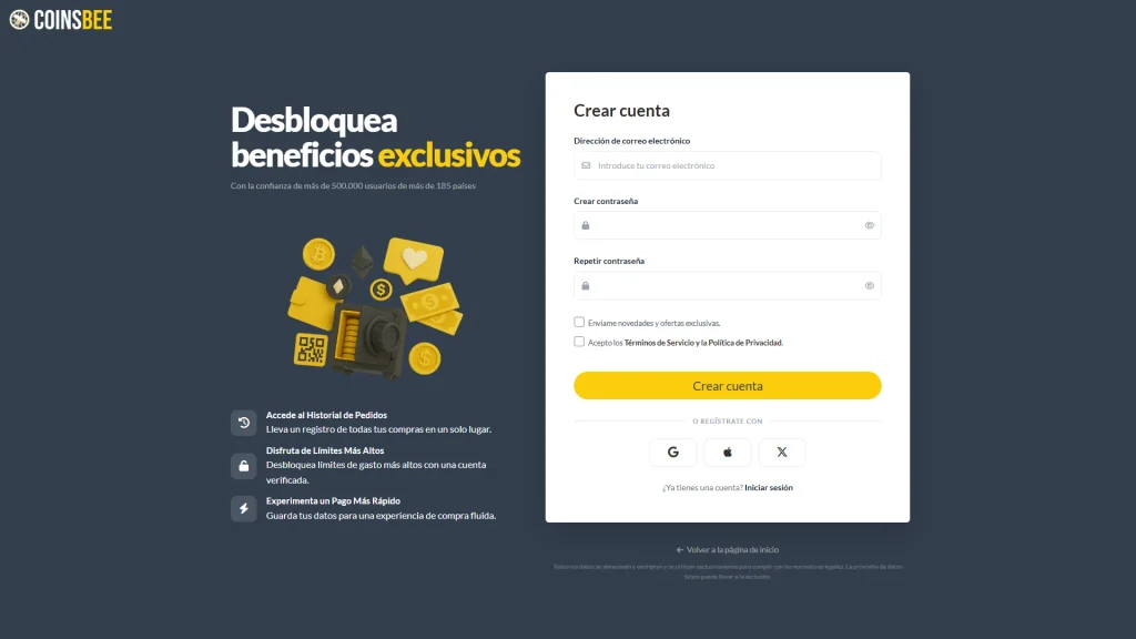 Cómo Comprar Gift Cards de Amazon con Criptomonedas (Paso a Paso) 35 COINSBEE1