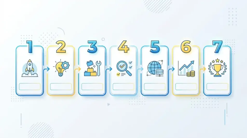 Cómo crear un objetivo para ChatGPT Work: Diagrama de los siete elementos de un objetivo para ChatGPT Work