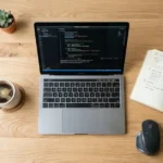 Laptop con editor de código abierto, guía mejores laptops para programar